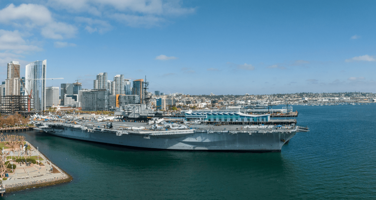 USS Midway Museum #Places to visit in San Diego