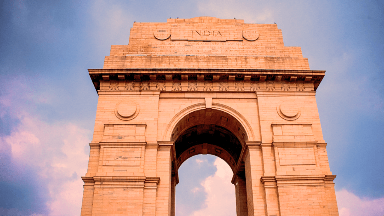 India Gate #Cheap Places to Visit in Delhi