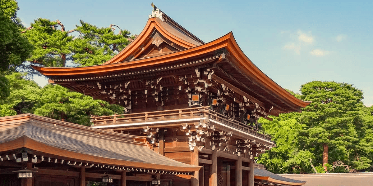 The Meiji Jingu Shrine