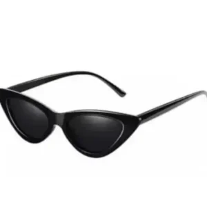 Women Cat Eye Sunglasses, Full UV Protection, Trendy Black & White Sunglasses