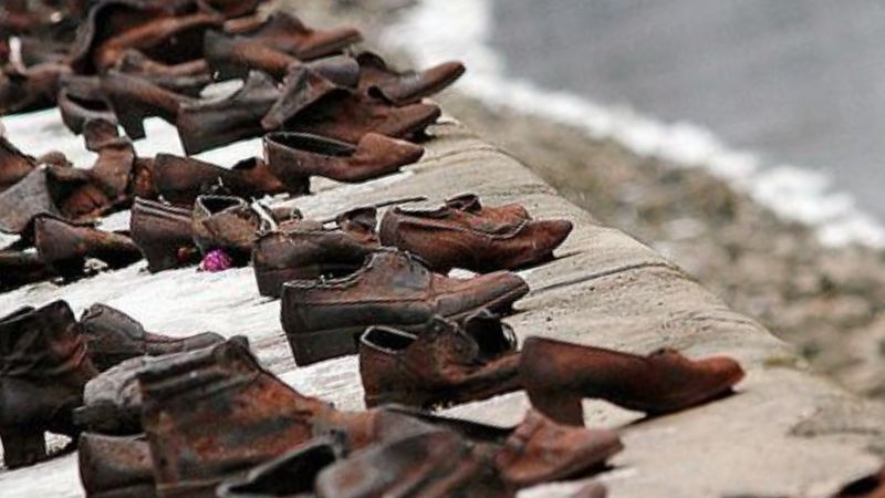 Shoes on the Danube Bank